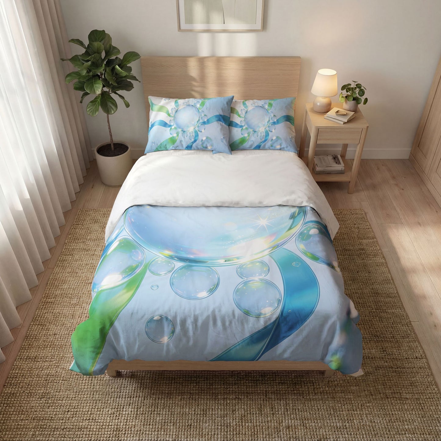 Frutiger Aero Double Bed Quilt Cover Set