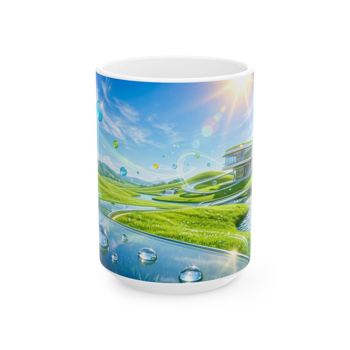 Ceramic Frutiger Aero Mug
