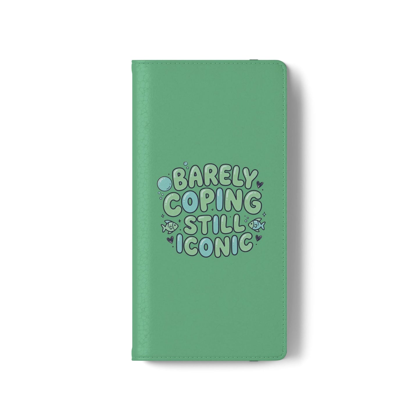 Barely Coping Still Iconic Flip Phone Wallet Case