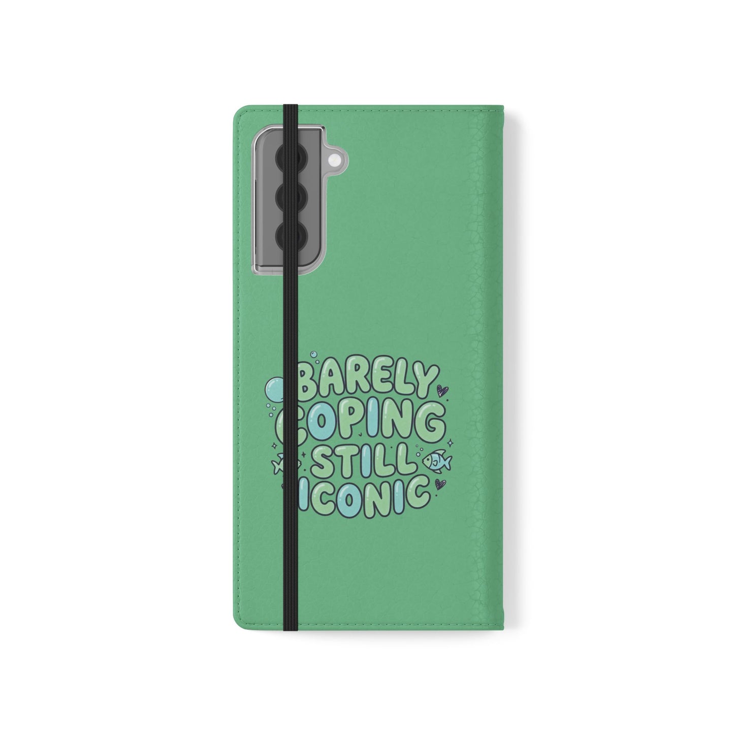 Barely Coping Still Iconic Flip Phone Wallet Case