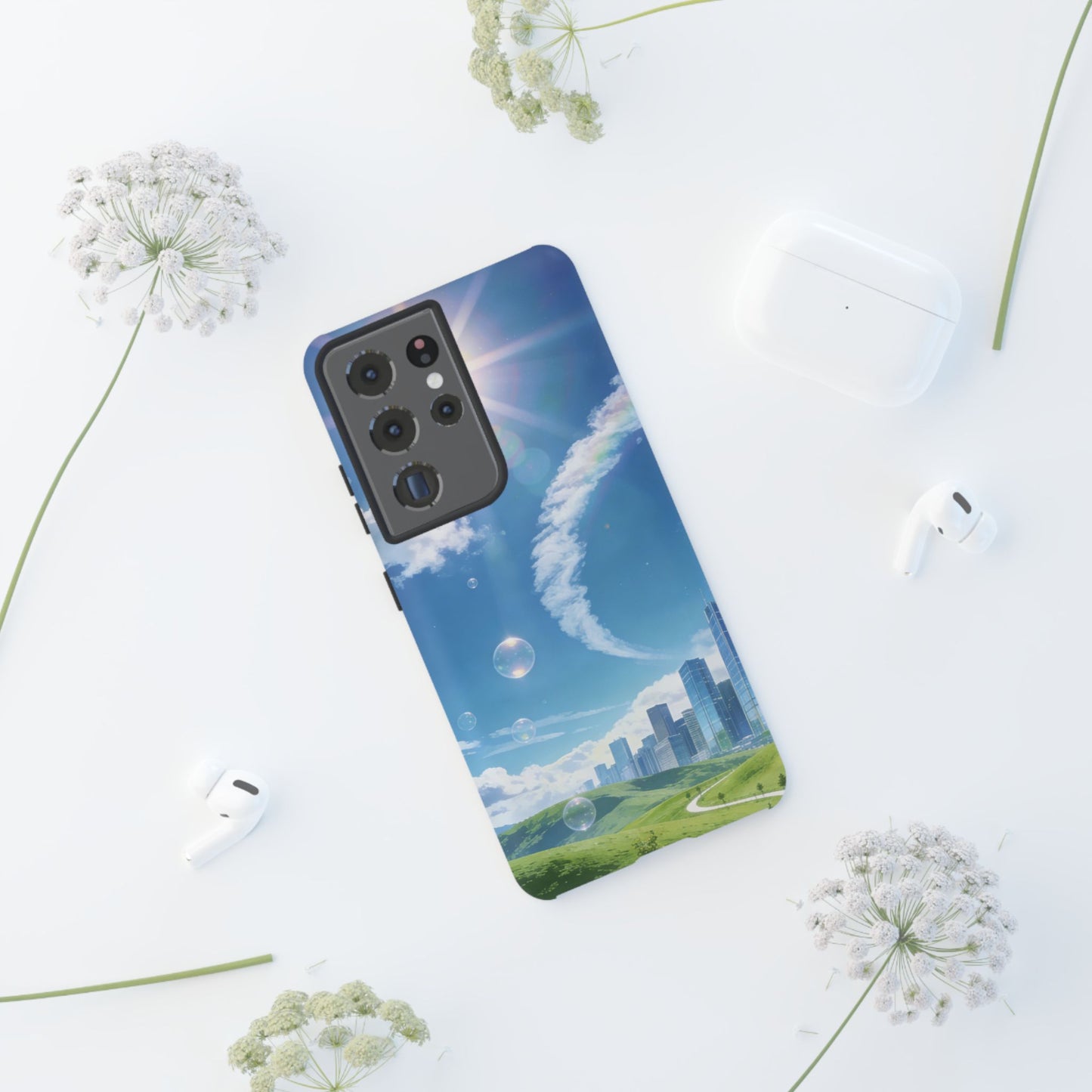 Frutiger Aero Android Phone Case