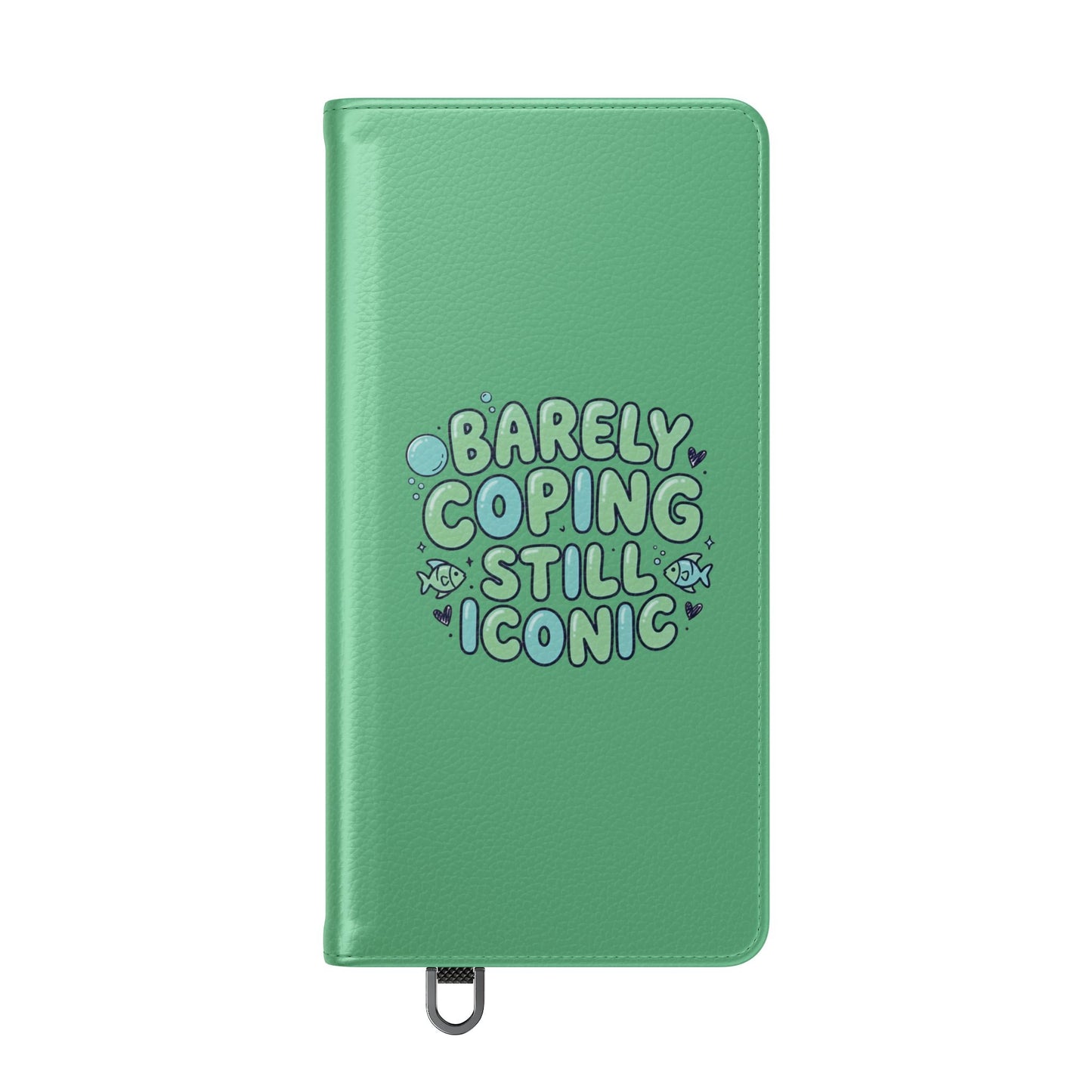 Barely Coping Still Iconic Flip Phone Wallet Case