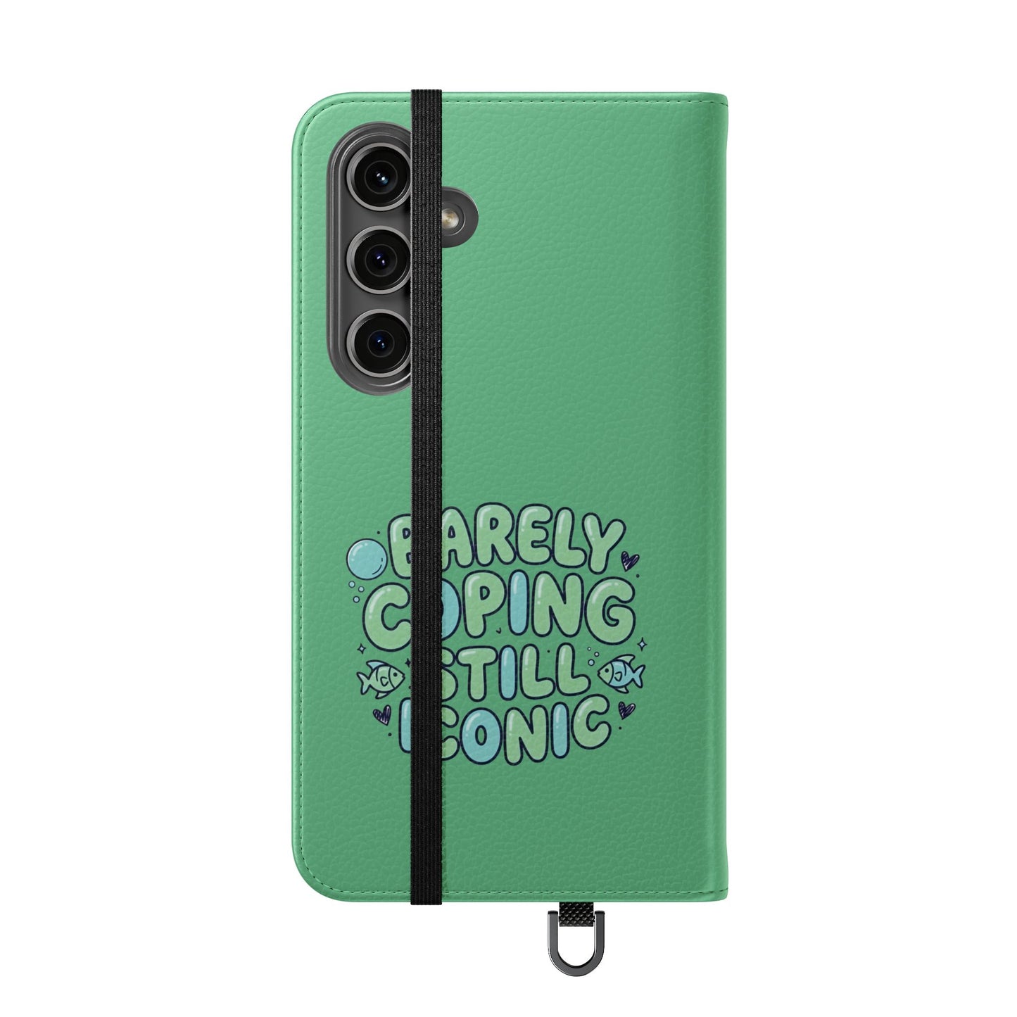 Barely Coping Still Iconic Flip Phone Wallet Case
