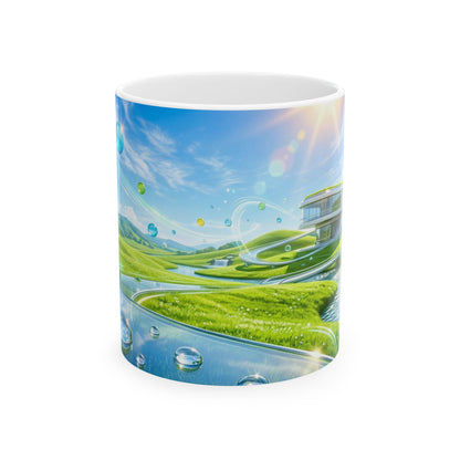Ceramic Frutiger Aero Mug