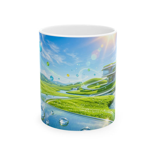 Ceramic Frutiger Aero Mug