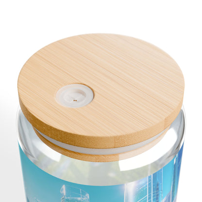 Frutiger Aero 16oz Reusable Drink Cup with Straw