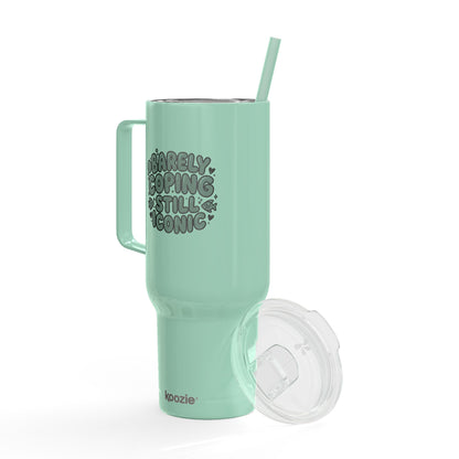 Barely Coping Still Iconic 40oz Engraved Insulated Tumbler