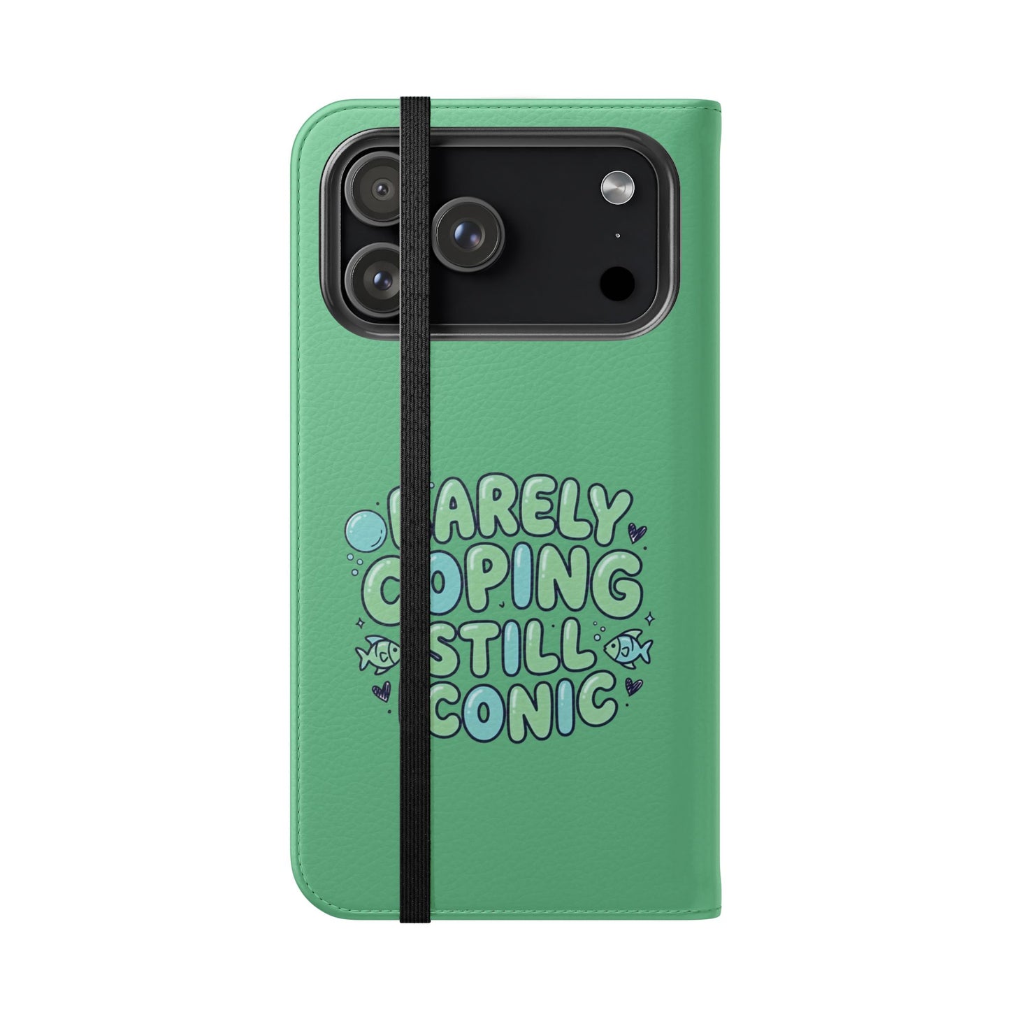 Barely Coping Still Iconic Flip Phone Wallet Case