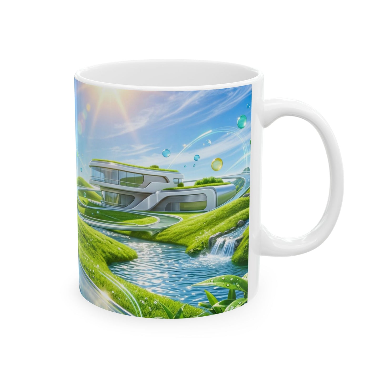 Ceramic Frutiger Aero Mug
