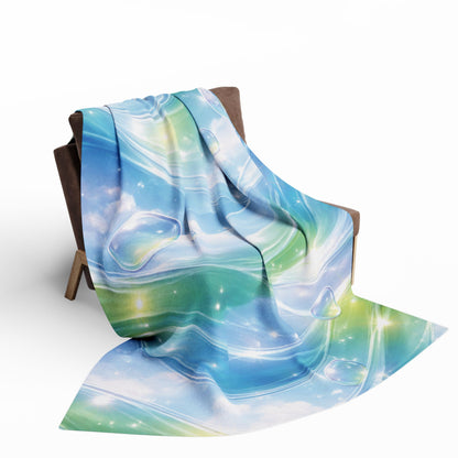 Frutiger Aero Arctic Fleece Blanket