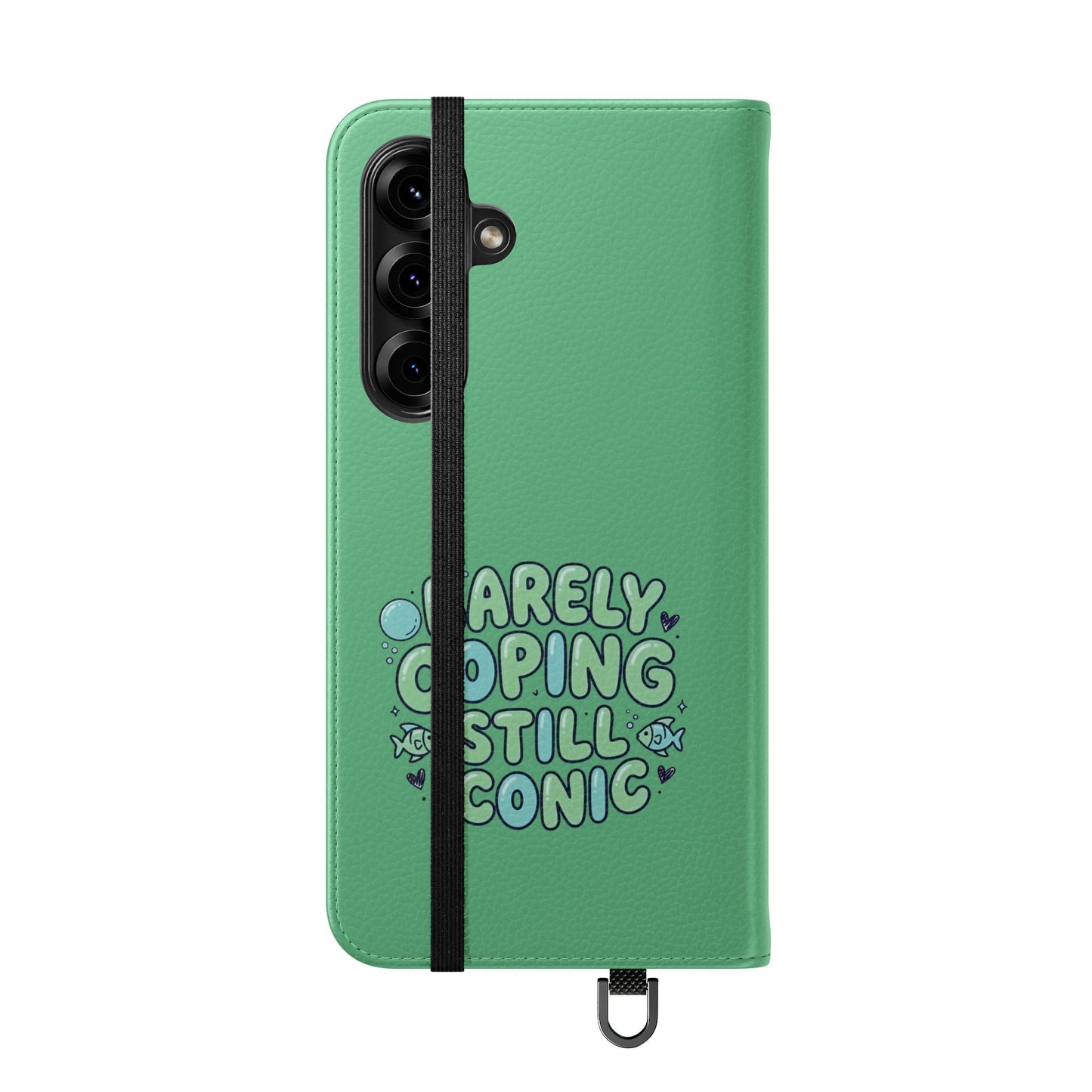 Barely Coping Still Iconic Flip Phone Wallet Case