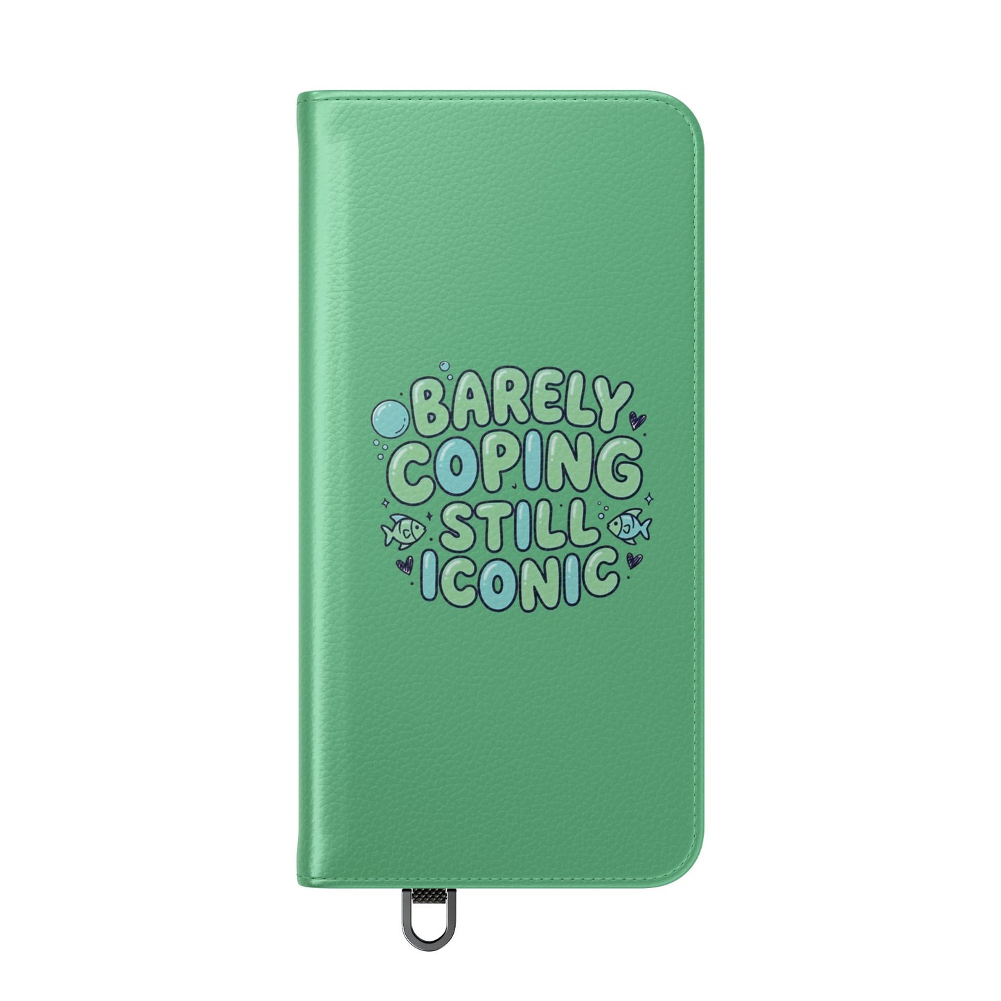Barely Coping Still Iconic Flip Phone Wallet Case
