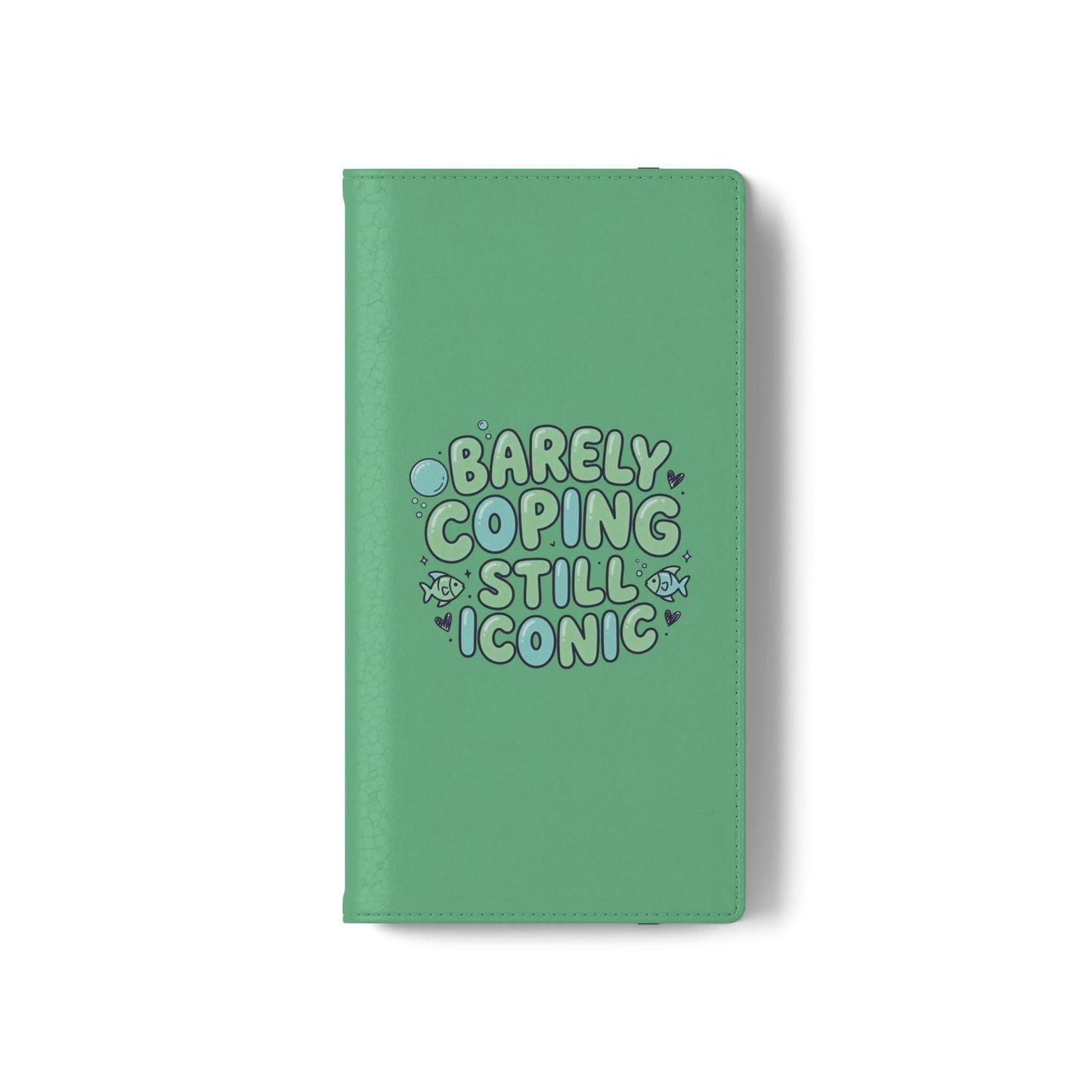 Barely Coping Still Iconic Flip Phone Wallet Case