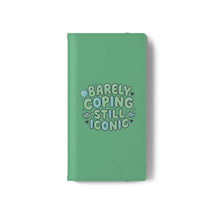 Barely Coping Still Iconic Flip Phone Wallet Case