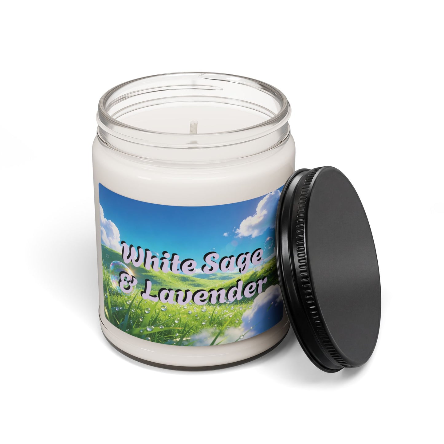 Frutiger Aero Style 9oz Scented Soy Candles