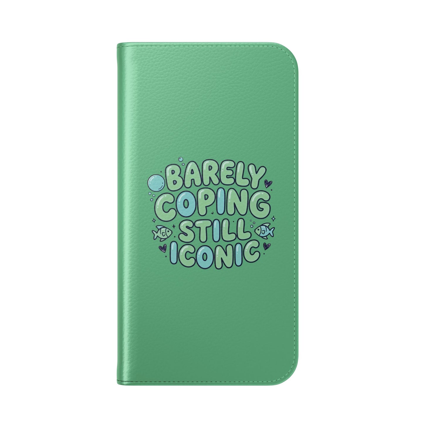 Barely Coping Still Iconic Flip Phone Wallet Case