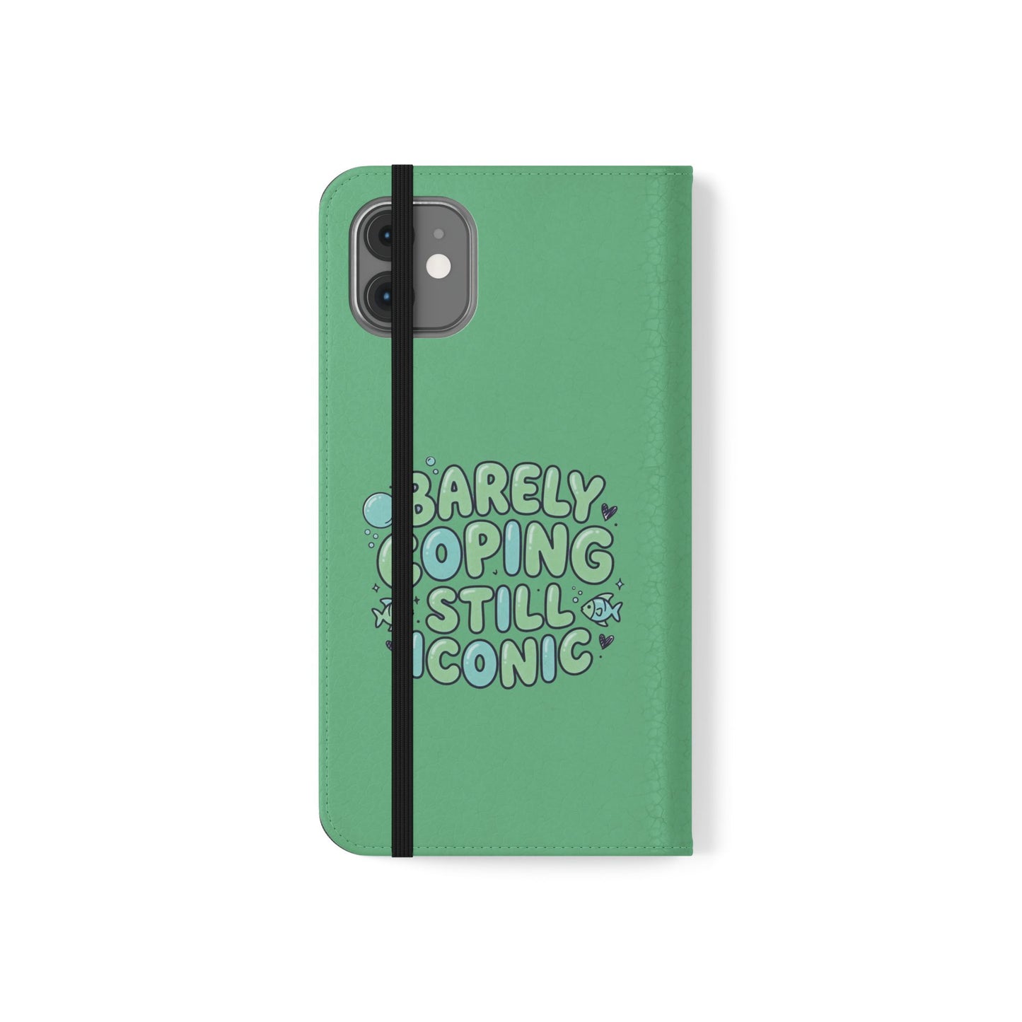 Barely Coping Still Iconic Flip Phone Wallet Case