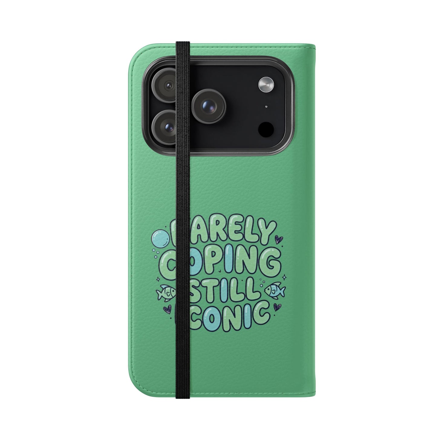 Barely Coping Still Iconic Flip Phone Wallet Case