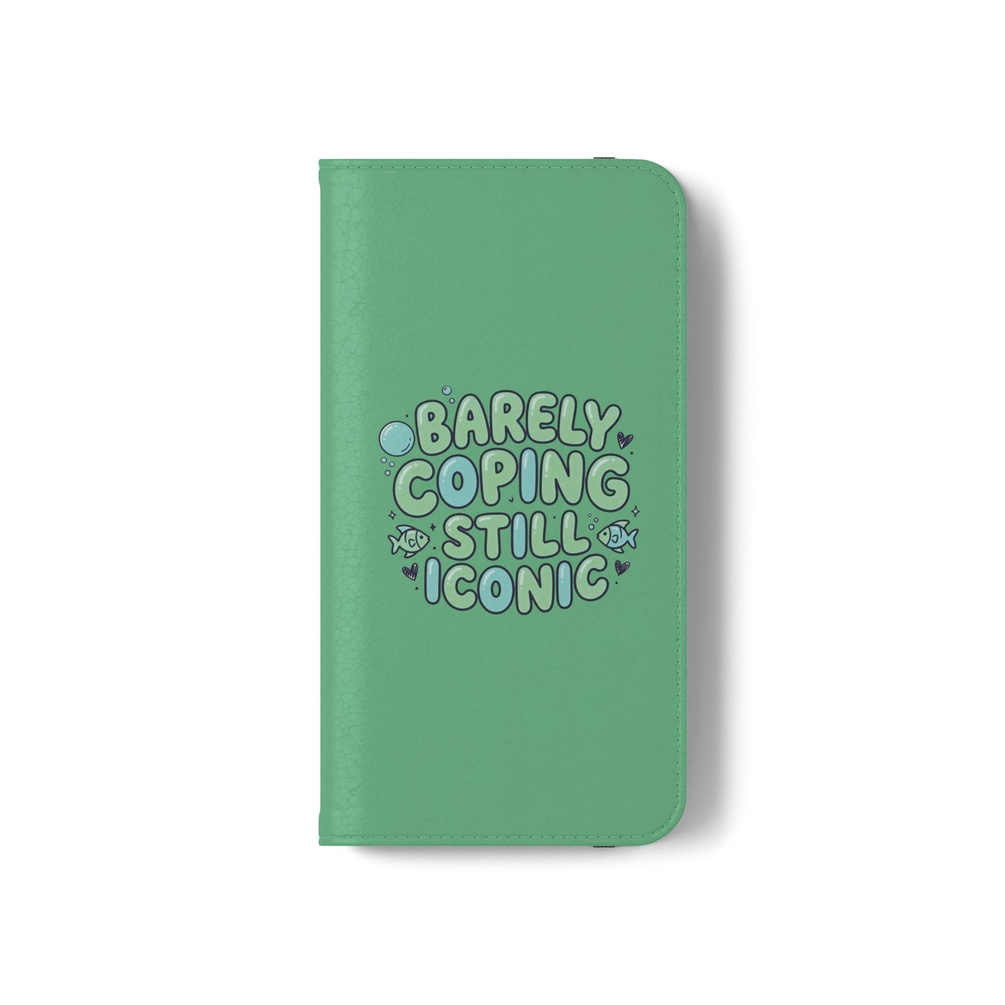 Barely Coping Still Iconic Flip Phone Wallet Case