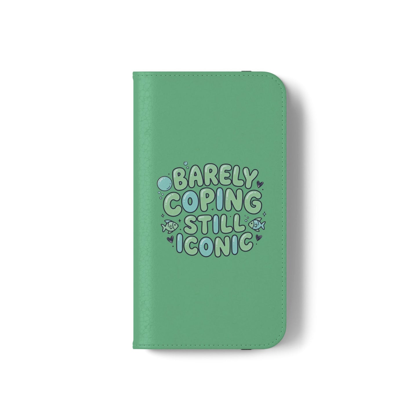 Barely Coping Still Iconic Flip Phone Wallet Case