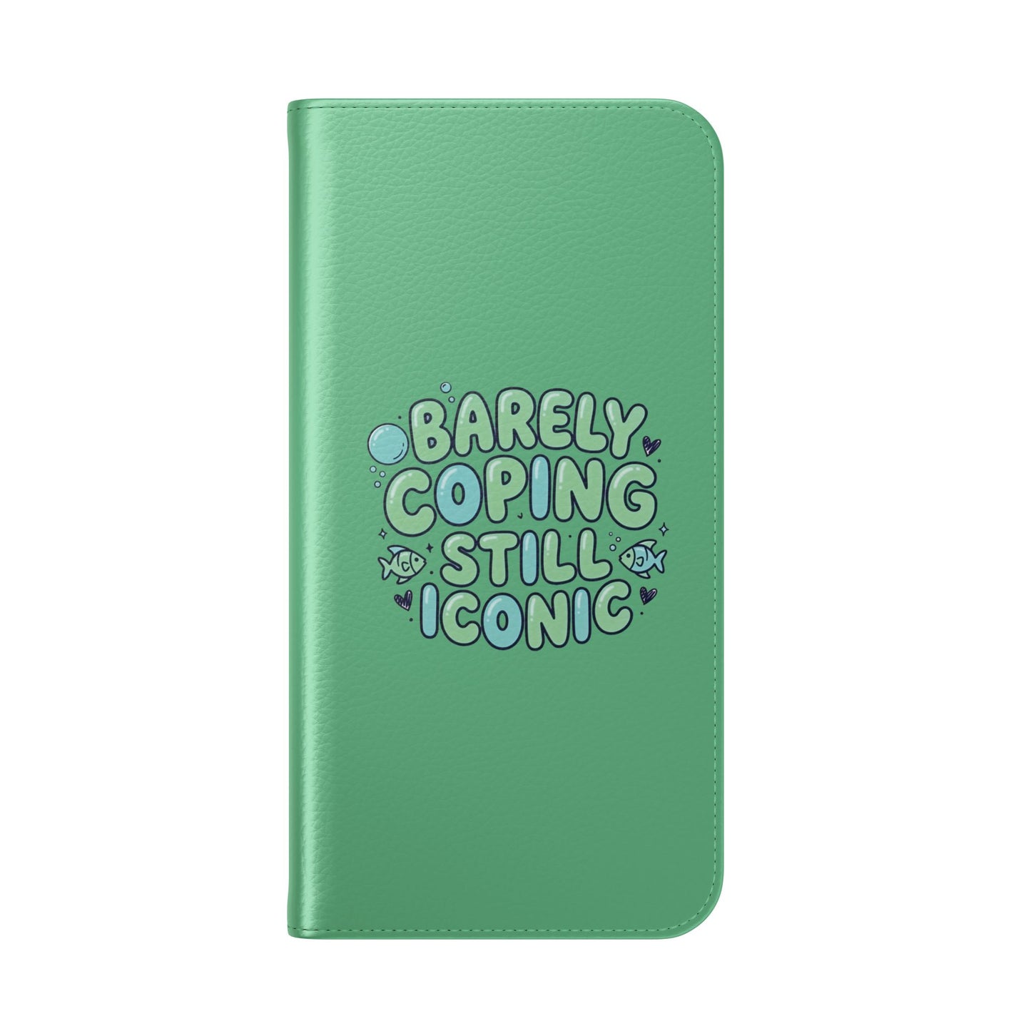 Barely Coping Still Iconic Flip Phone Wallet Case