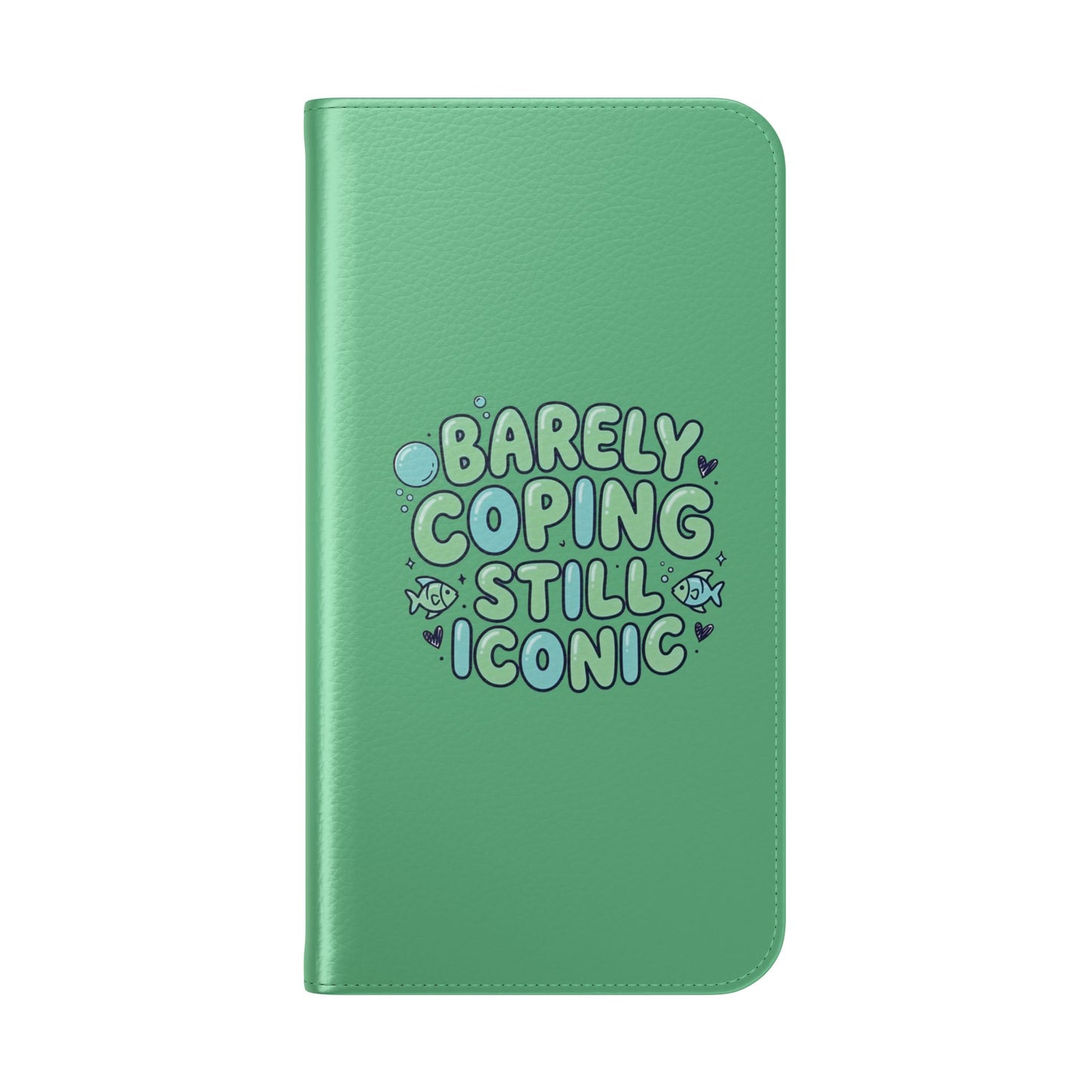 Barely Coping Still Iconic Flip Phone Wallet Case