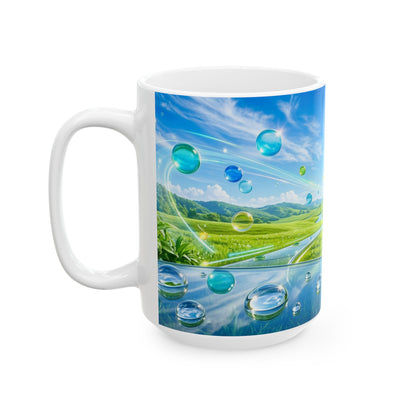 Ceramic Frutiger Aero Mug