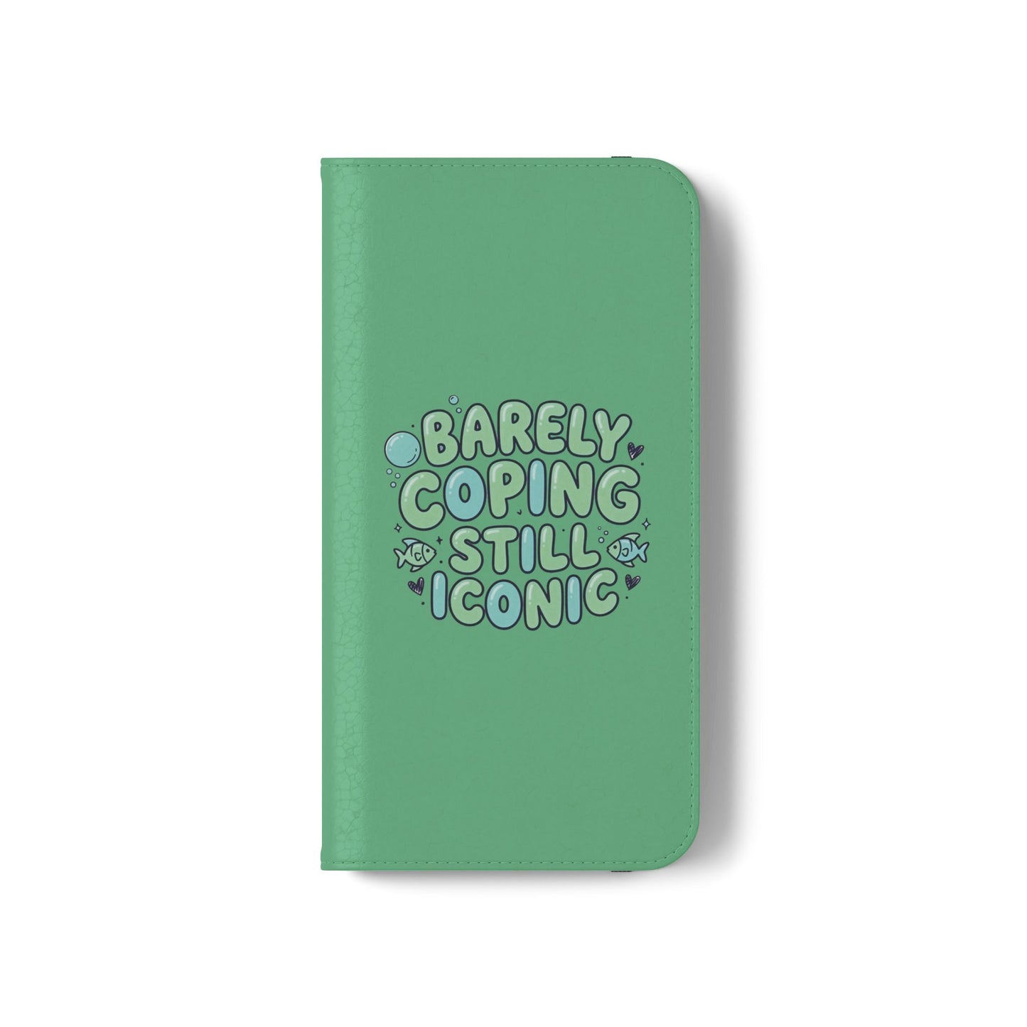 Barely Coping Still Iconic Flip Phone Wallet Case