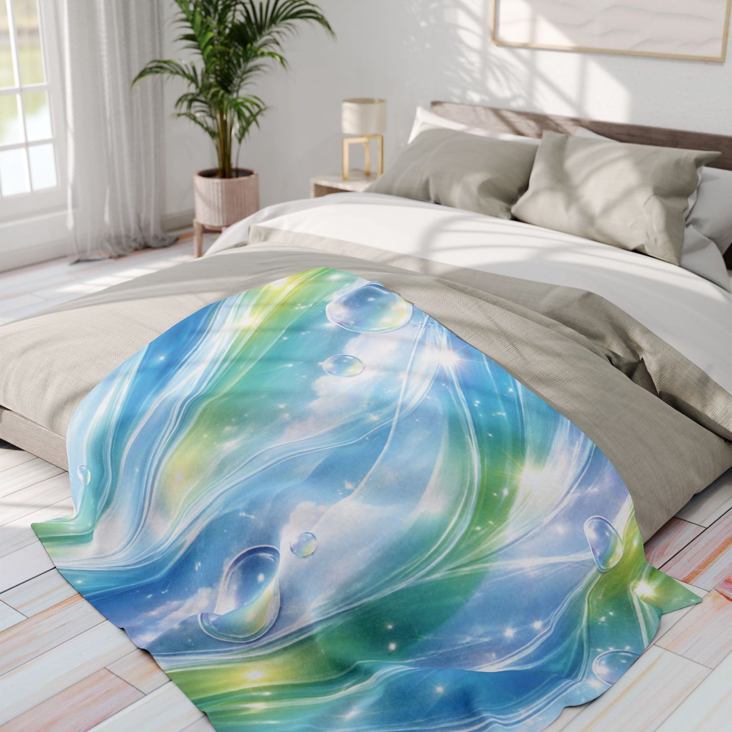 Frutiger Aero Arctic Fleece Blanket