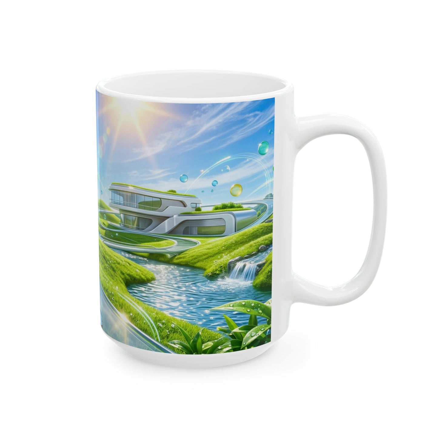 Ceramic Frutiger Aero Mug