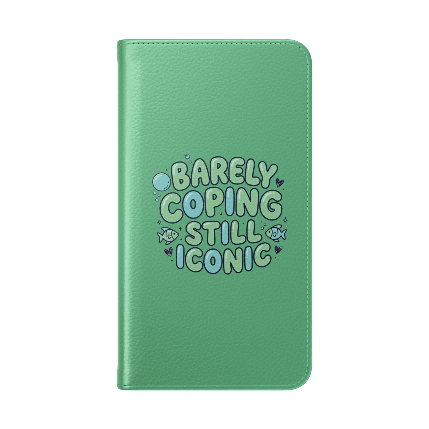 Barely Coping Still Iconic Flip Phone Wallet Case