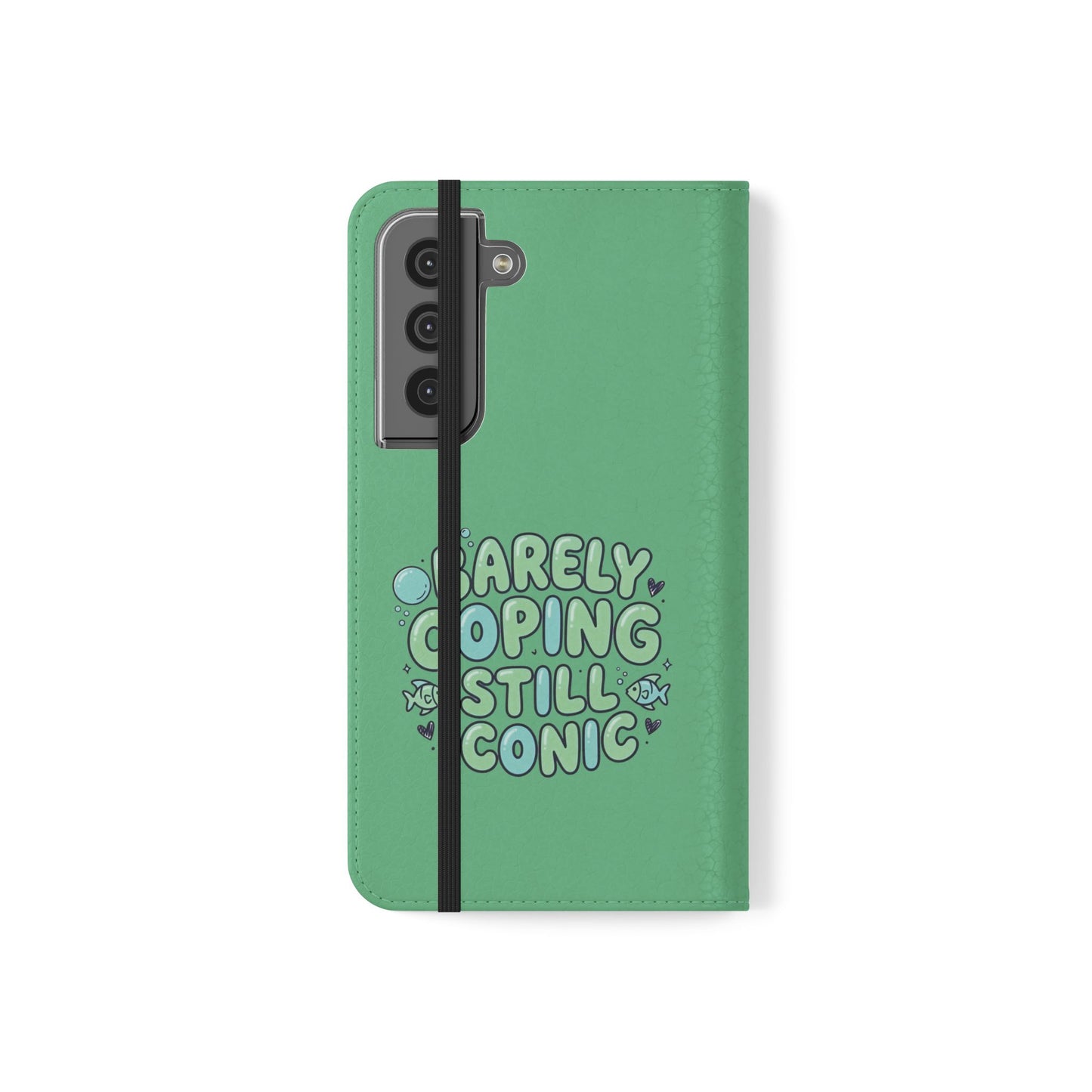 Barely Coping Still Iconic Flip Phone Wallet Case