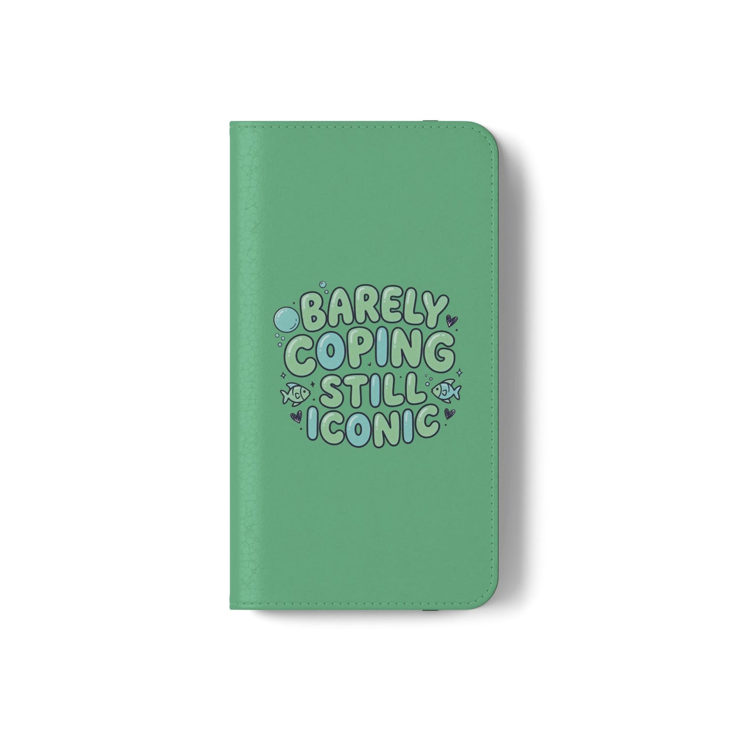 Barely Coping Still Iconic Flip Phone Wallet Case
