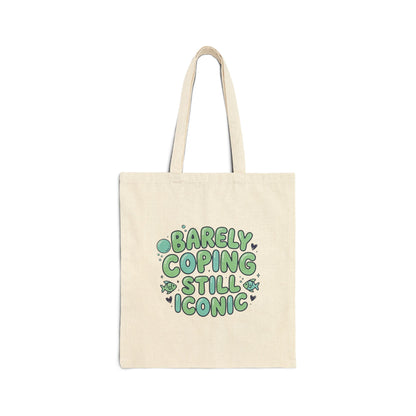 Barely Coping Still Iconic Tote