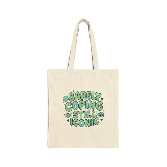 Barely Coping Still Iconic Tote