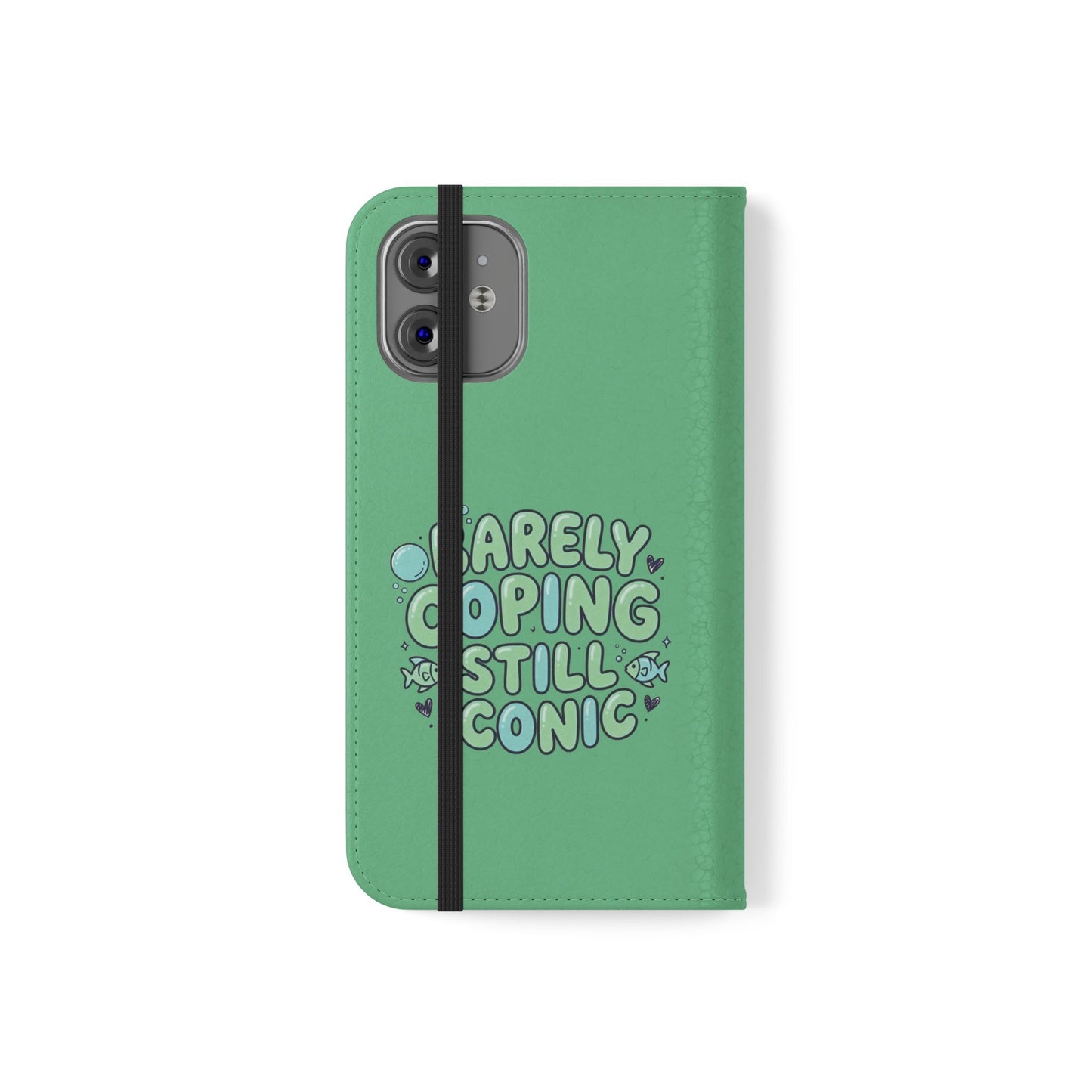 Barely Coping Still Iconic Flip Phone Wallet Case