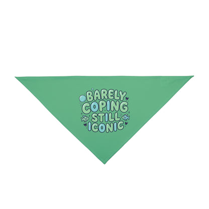 Barely Coping Still Iconic Pet Bandana
