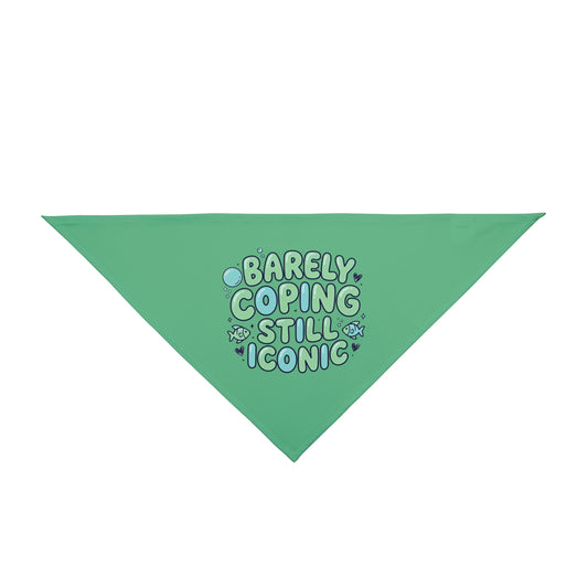 Barely Coping Still Iconic Pet Bandana
