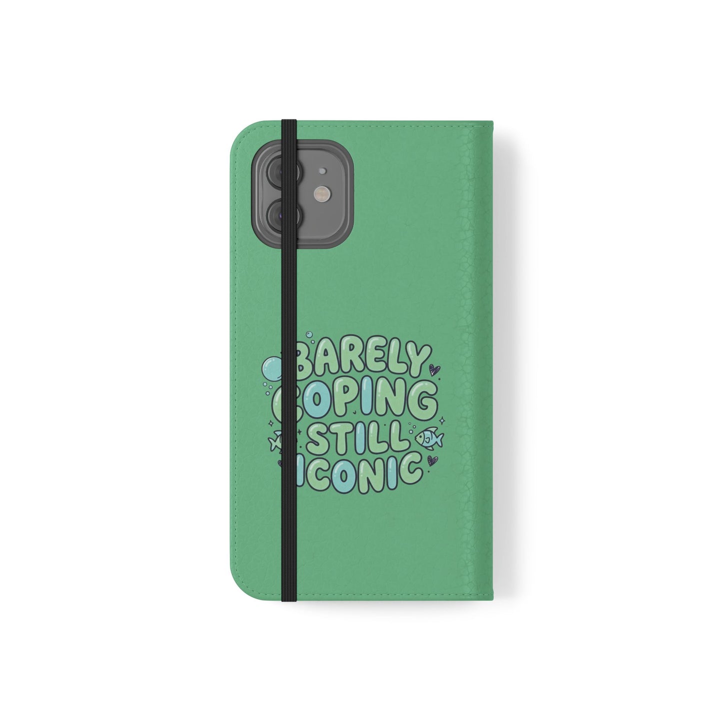 Barely Coping Still Iconic Flip Phone Wallet Case