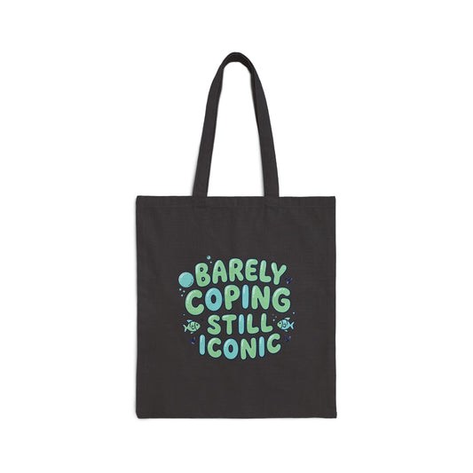 Barely Coping Still Iconic Tote