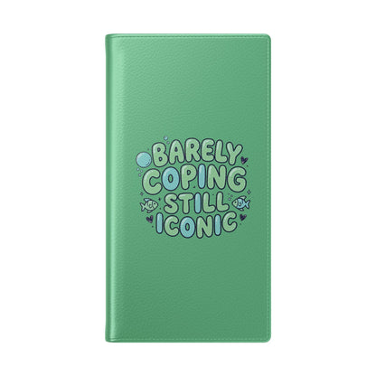Barely Coping Still Iconic Flip Phone Wallet Case