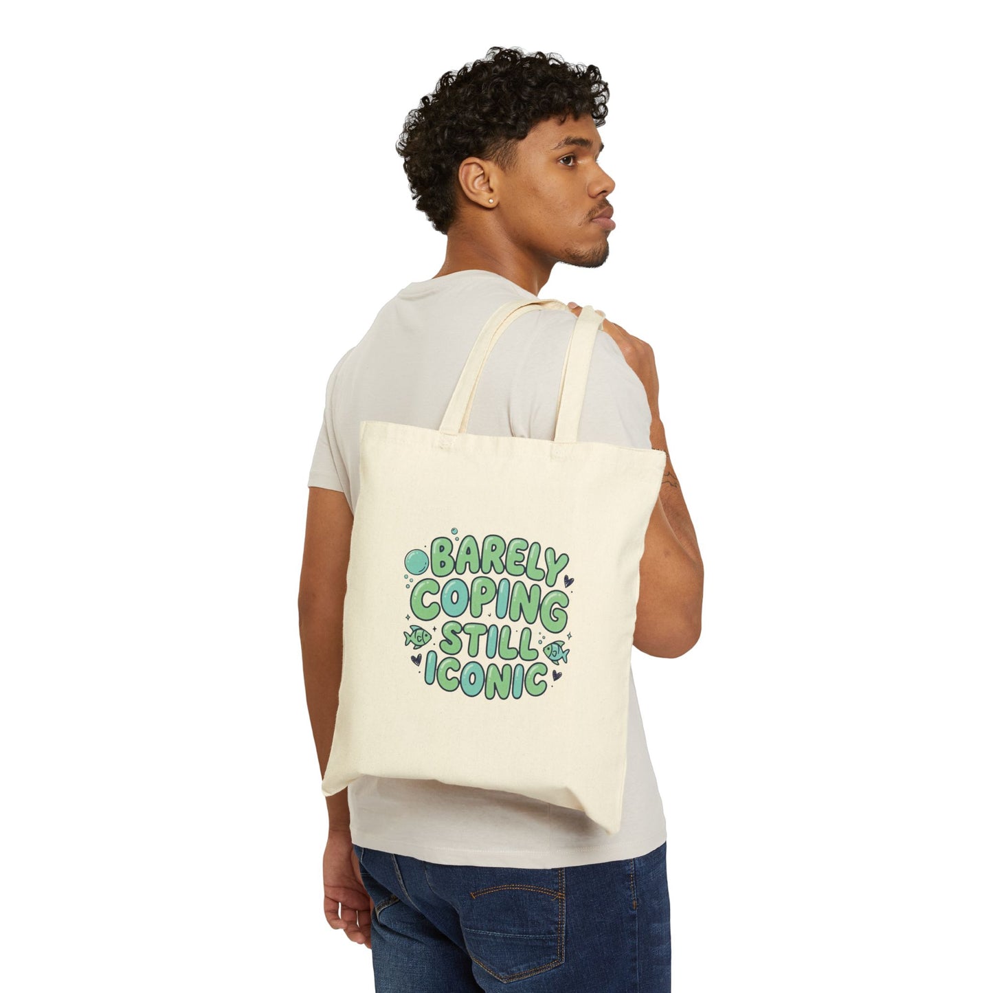 Barely Coping Still Iconic Tote