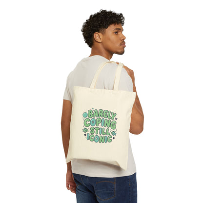 Barely Coping Still Iconic Tote