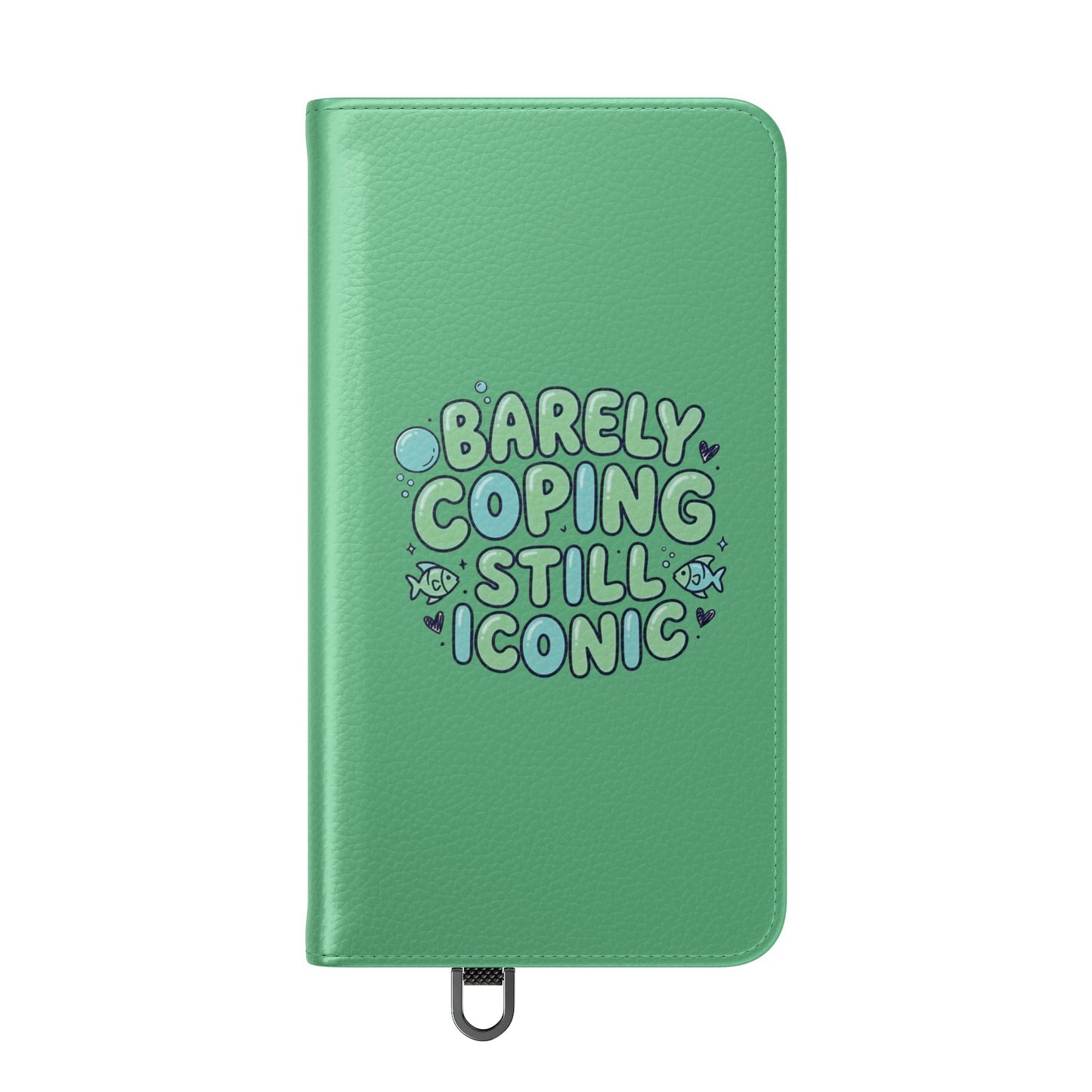 Barely Coping Still Iconic Flip Phone Wallet Case