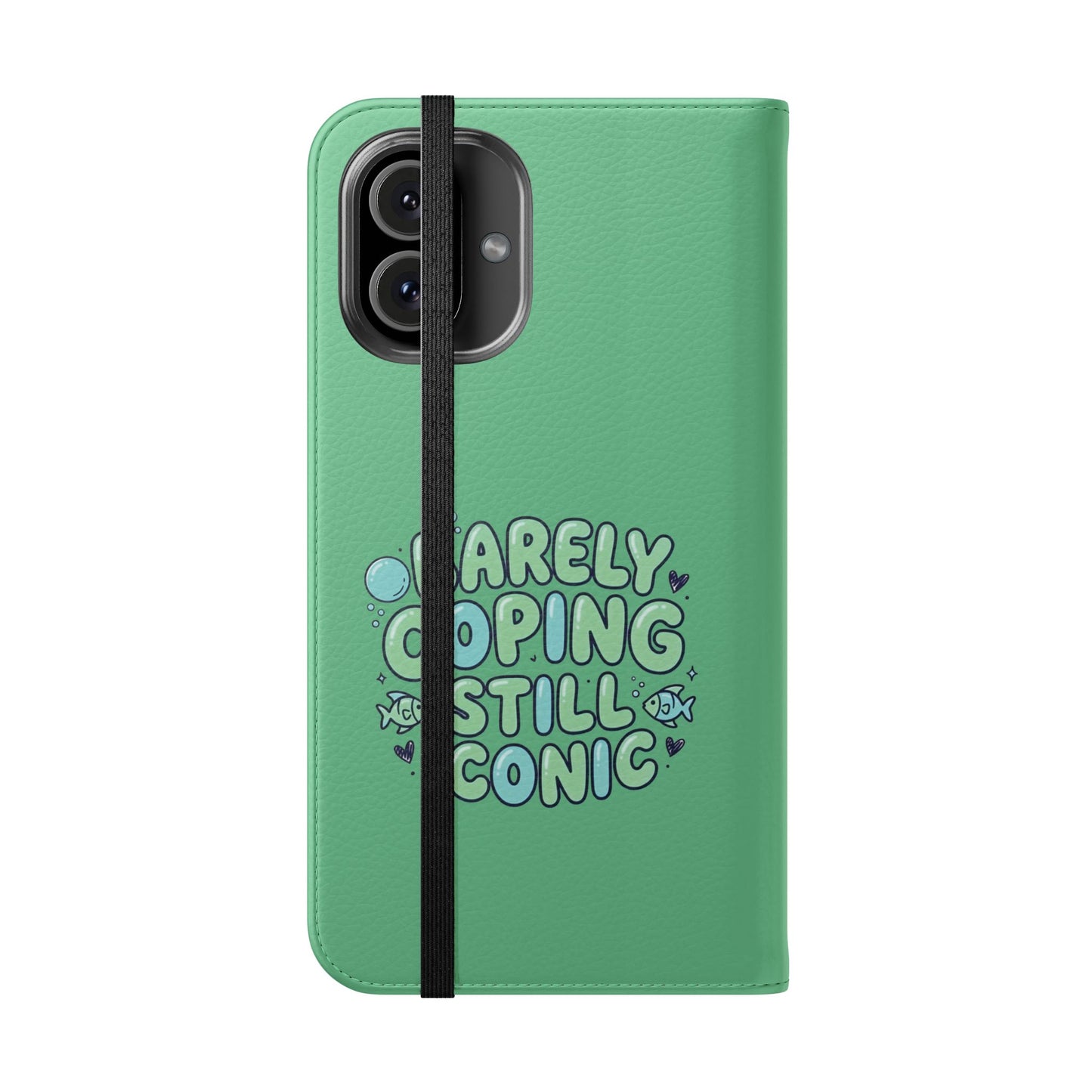 Barely Coping Still Iconic Flip Phone Wallet Case