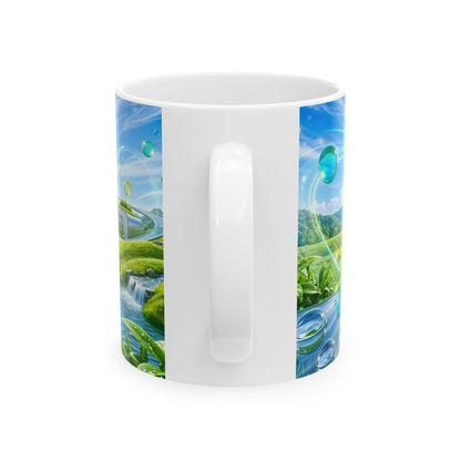 Ceramic Frutiger Aero Mug