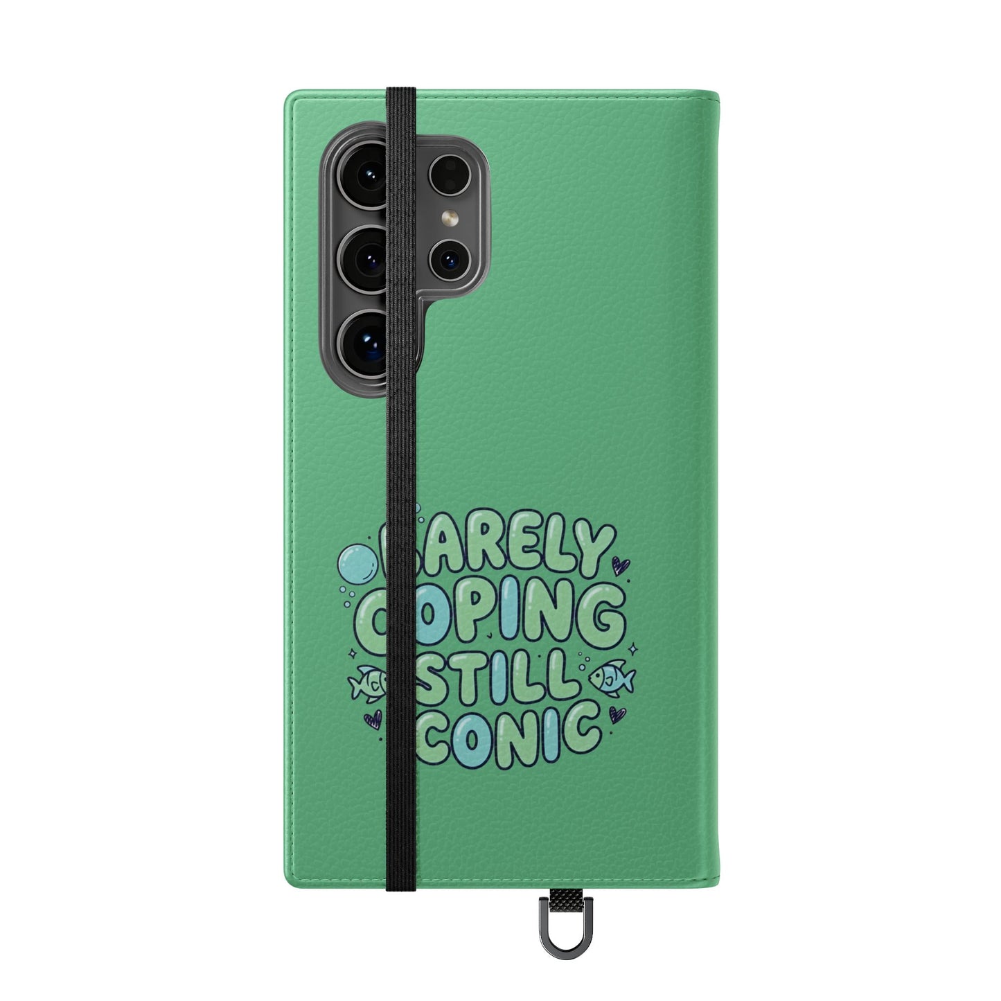 Barely Coping Still Iconic Flip Phone Wallet Case