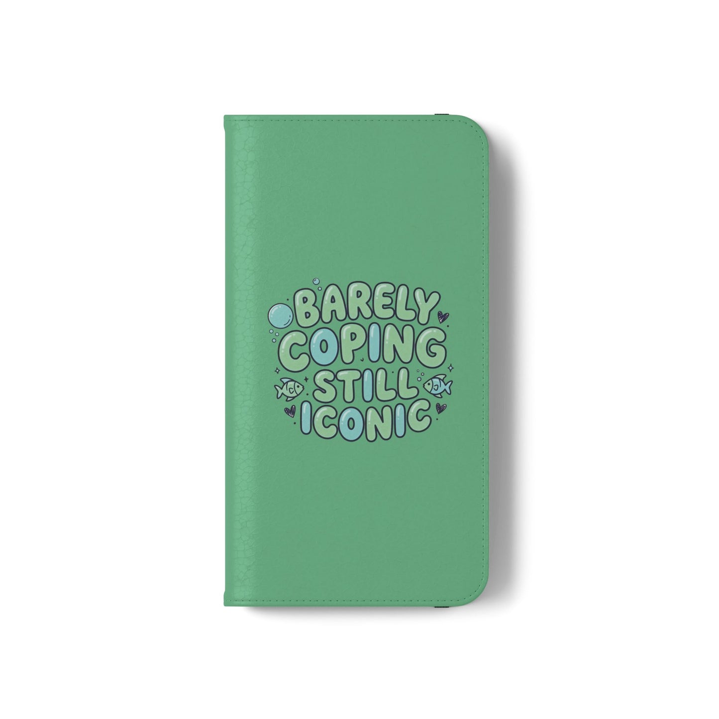 Barely Coping Still Iconic Flip Phone Wallet Case
