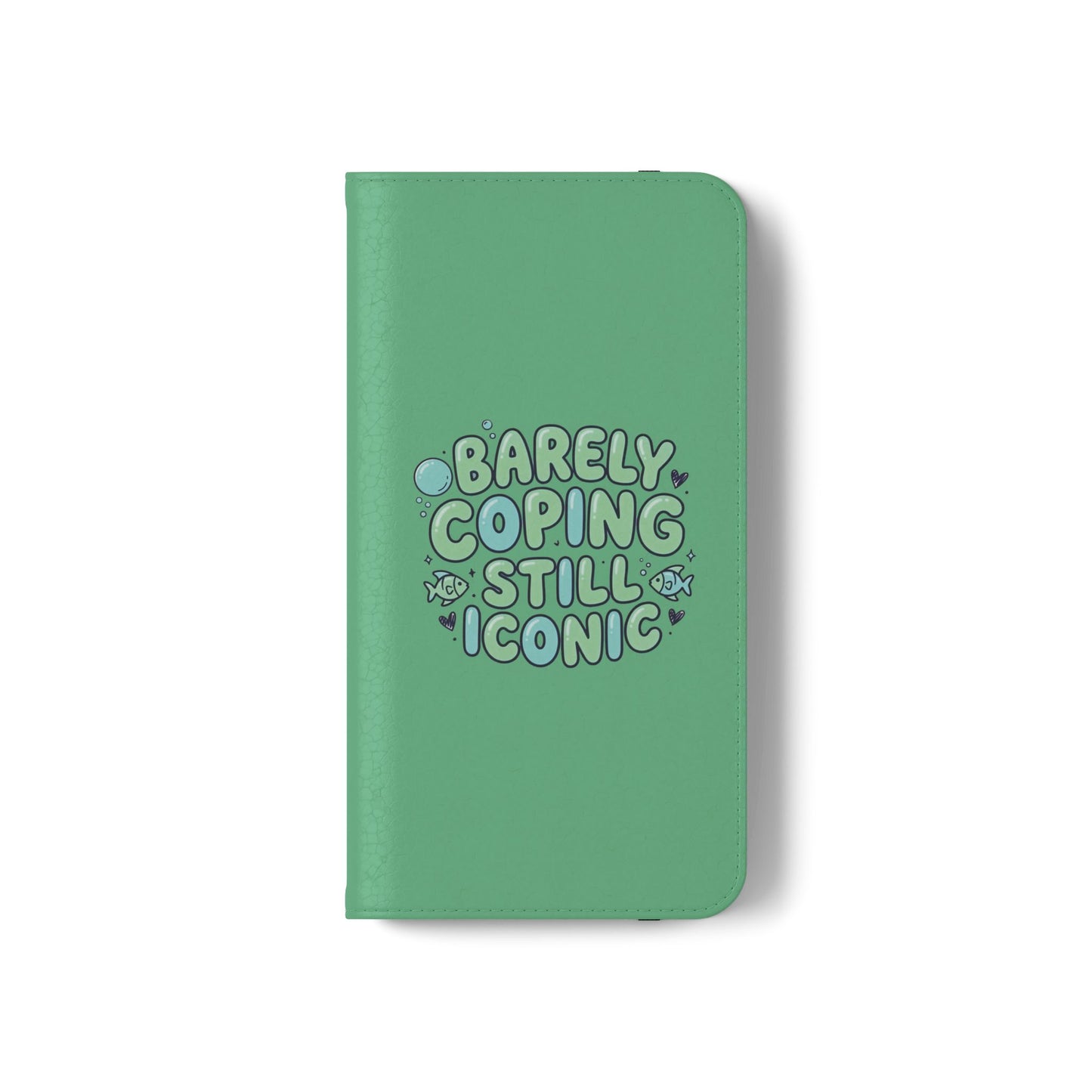 Barely Coping Still Iconic Flip Phone Wallet Case