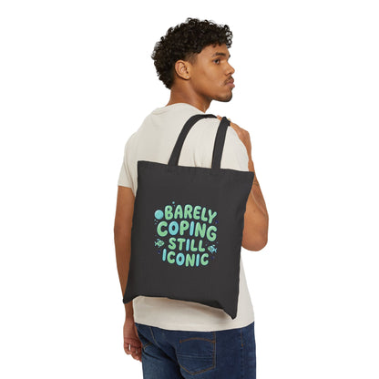 Barely Coping Still Iconic Tote